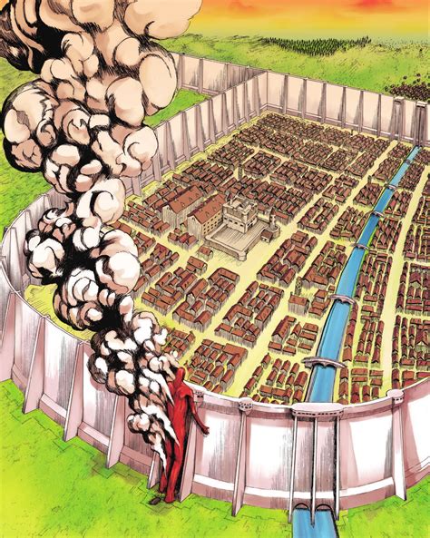 what is the name of the city in attack on titan|Attack On Titan Map .